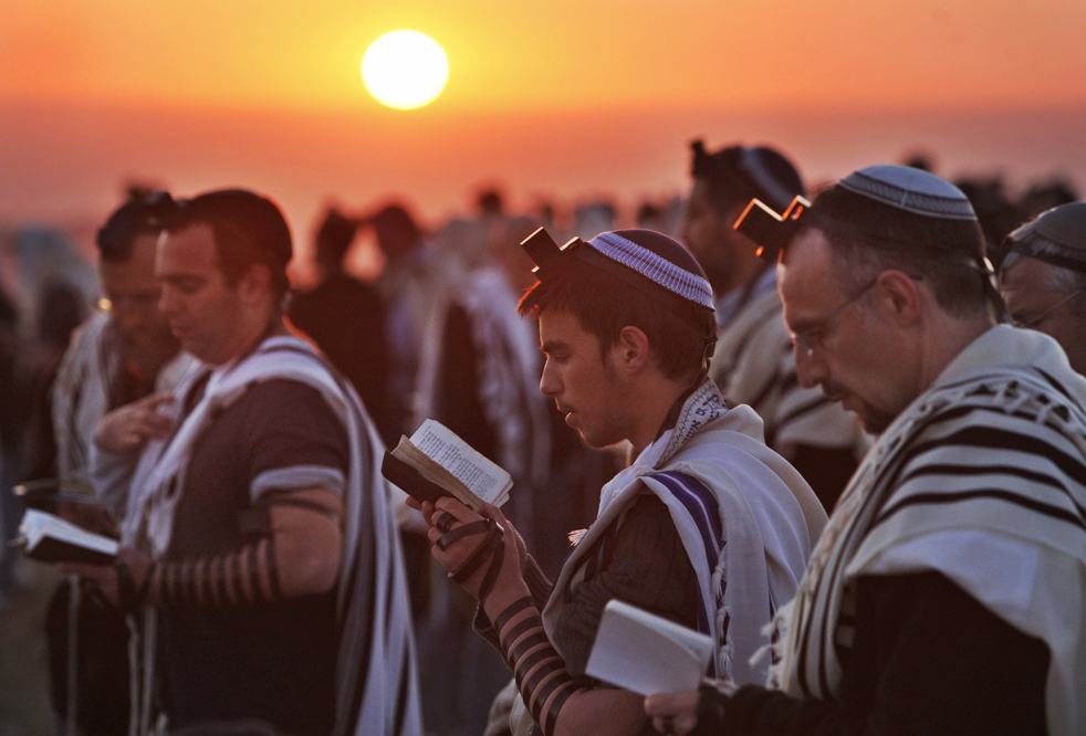 Иудеи во время молитвы