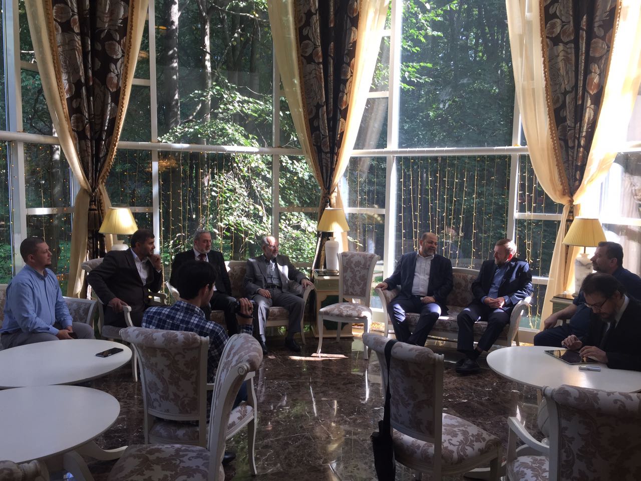 Встреча мусульманских деятелей с делегацией ХАМАС в Москве