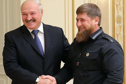 Александр Лукашенко и Рамзан Кадыров (Фото: @kadyrov_95)