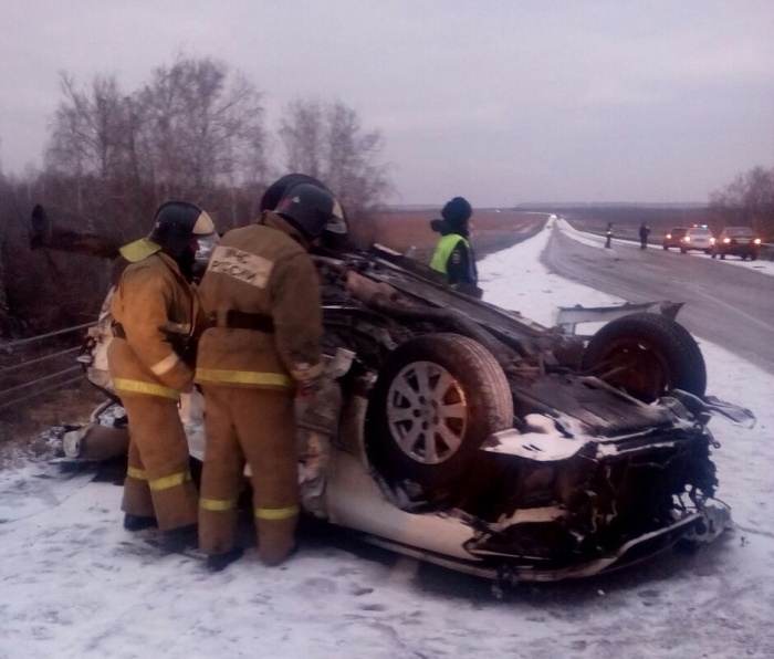 Водитель и пассажиры Toyota погибли на месте