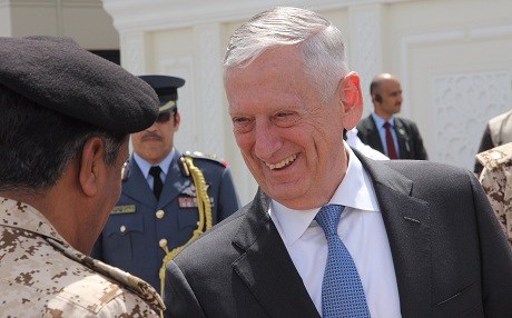 Глава Пентагона во время визита в Бахрейн