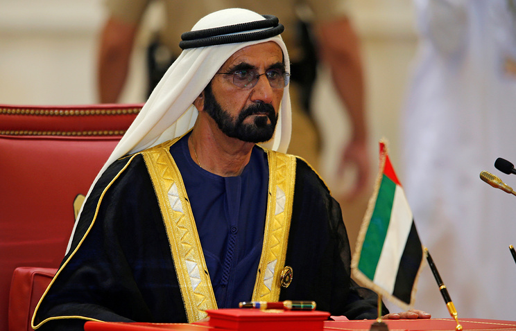 Вице-президент и премьер-министр ОАЭ, правитель Дубая шейх Мухаммед бен Рашид Аль Мактум