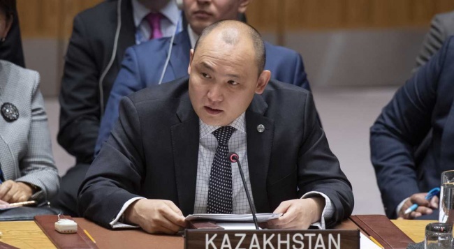 Заместитель постпреда Казахстана в ООН Канат Тумыш
