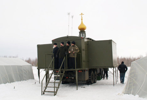 Первый в истории авиадесантируемая церковь