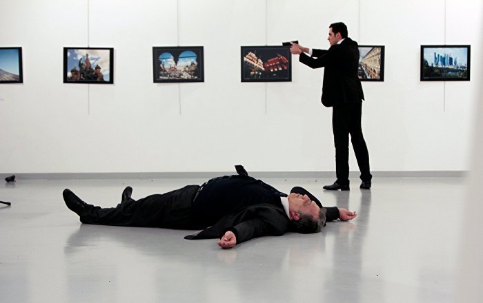 Мевлют Алтынташ после убийства российского посла