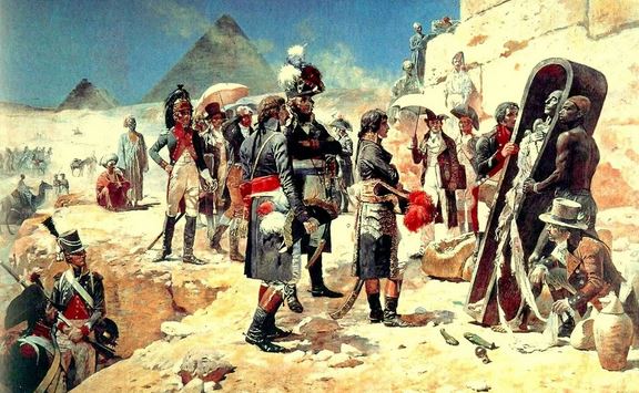 Французские колонизаторы в Египте