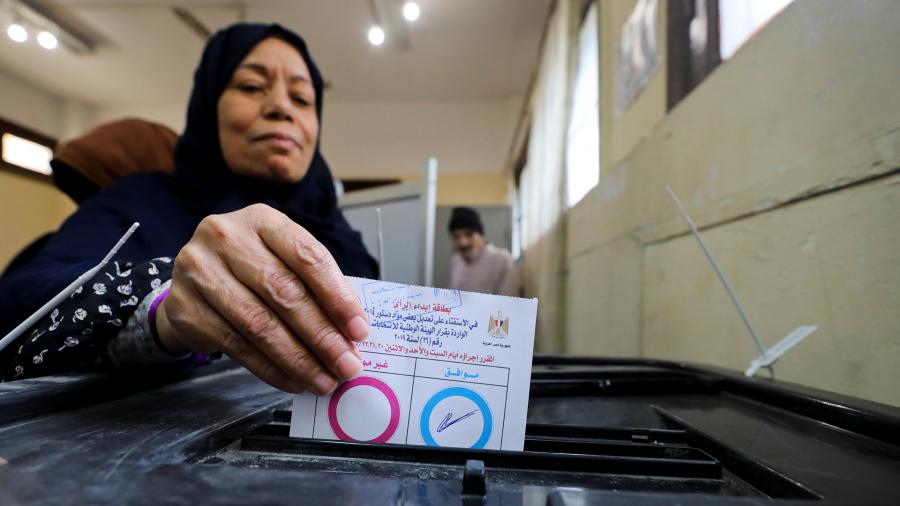 Голосование в Египте