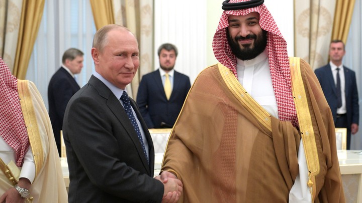 Президент России и наследный принц Саудовской Аравии