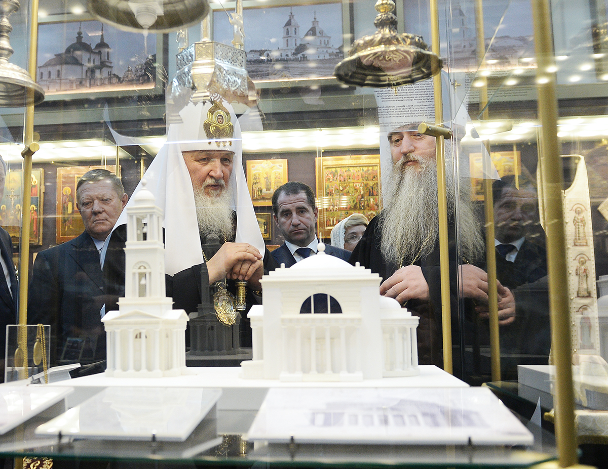 Патриарху презентуют новый храм в Саратове