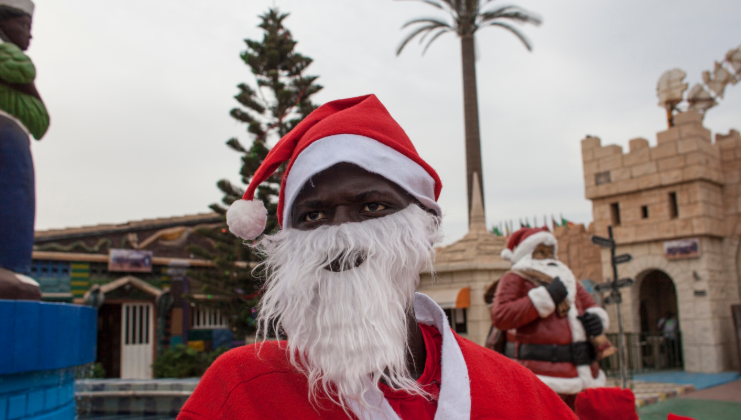 Сенегальский Санта-Клаус