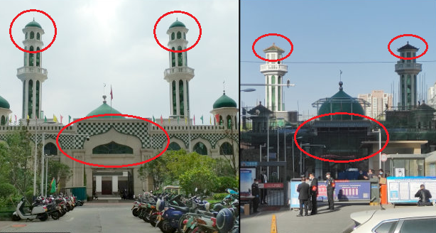 «Исправление» одной из мечетей Чжэнчжоу