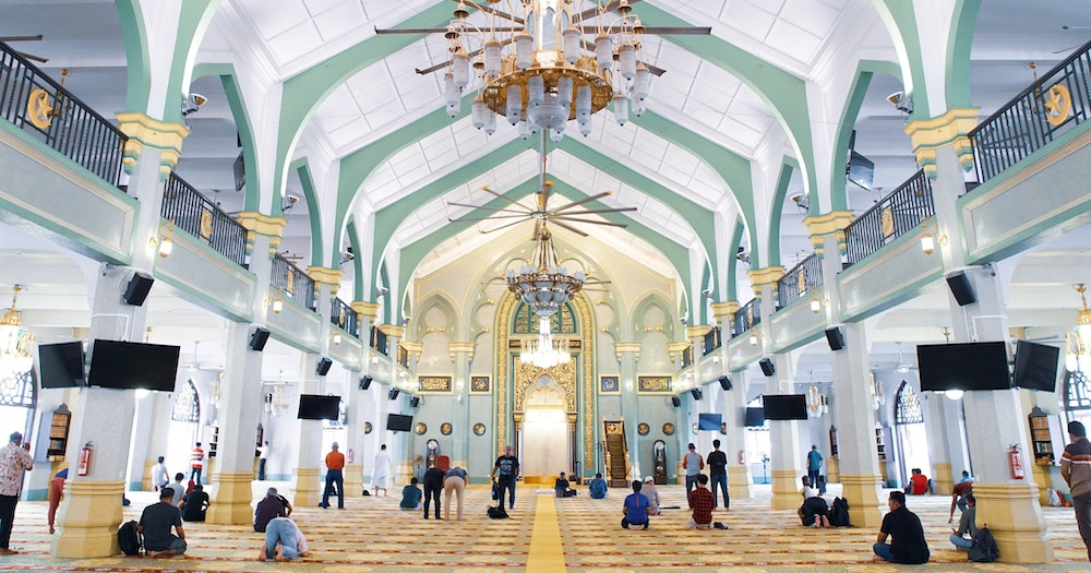 Одна из мечетей Сингапура