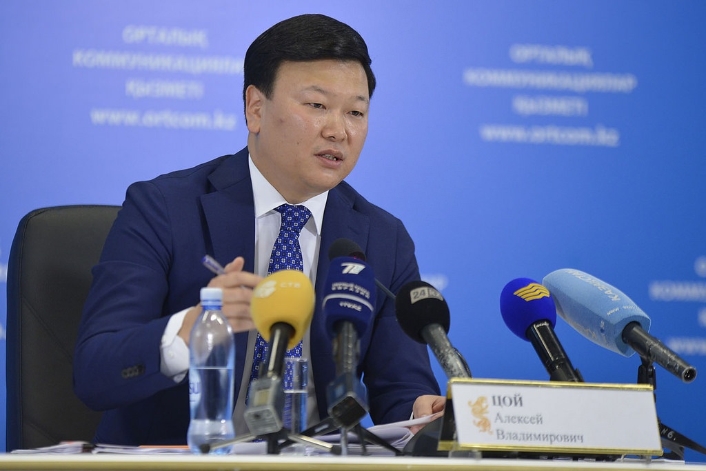Министр здравоохранения Казахстана Алексей Цой