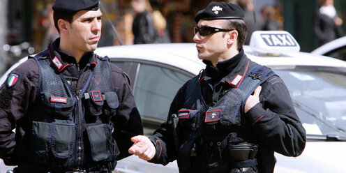 Итальянские полицейские
