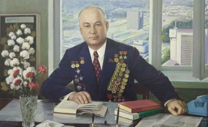 Первый секретарь Компартии Узбекистана Шараф Рашидов