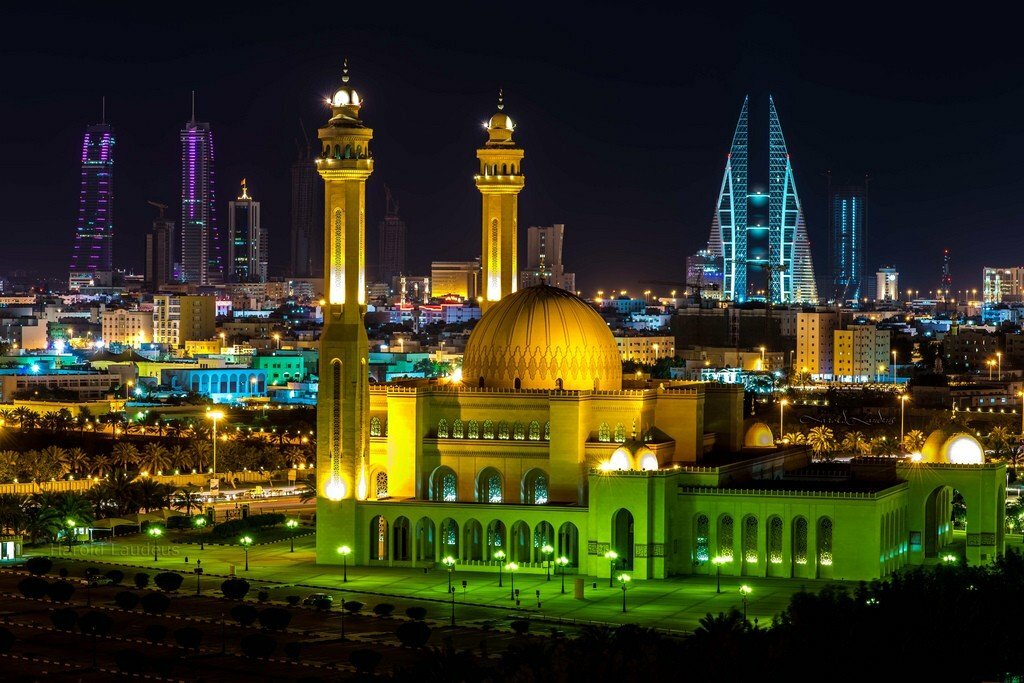 Ночной Бахрейн