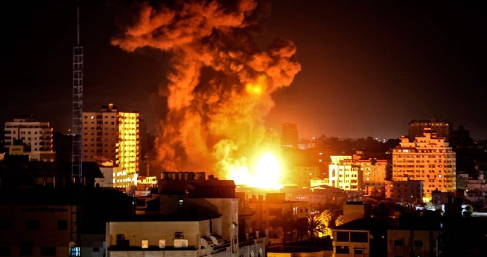 Израильская бомбардировка Газы