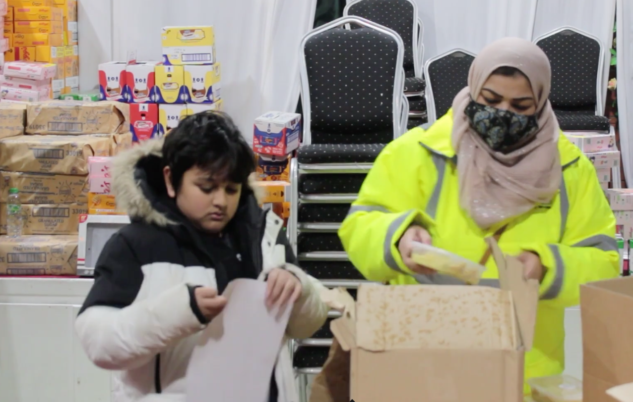 Мусульманские волонтеры Манчестера