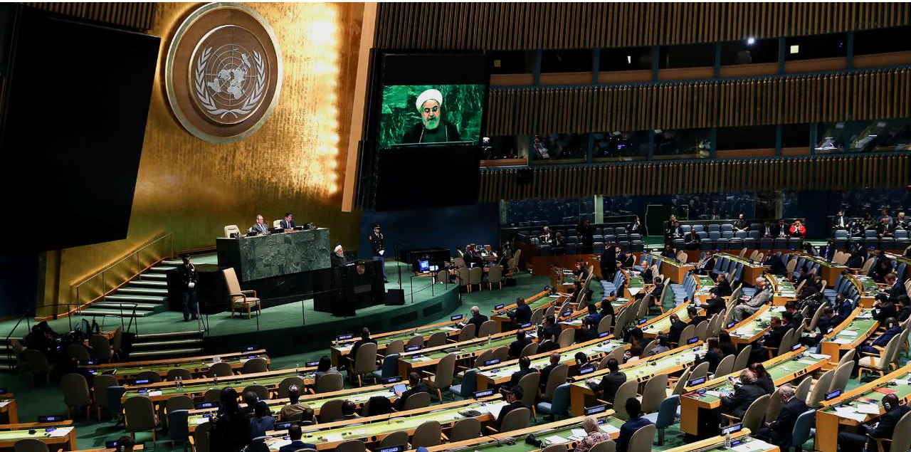 Выступление президента Ирана в ООН