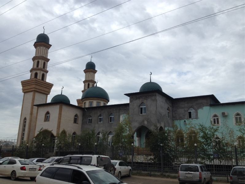 Завершение строительства мечети г. Якутска 2014 год
