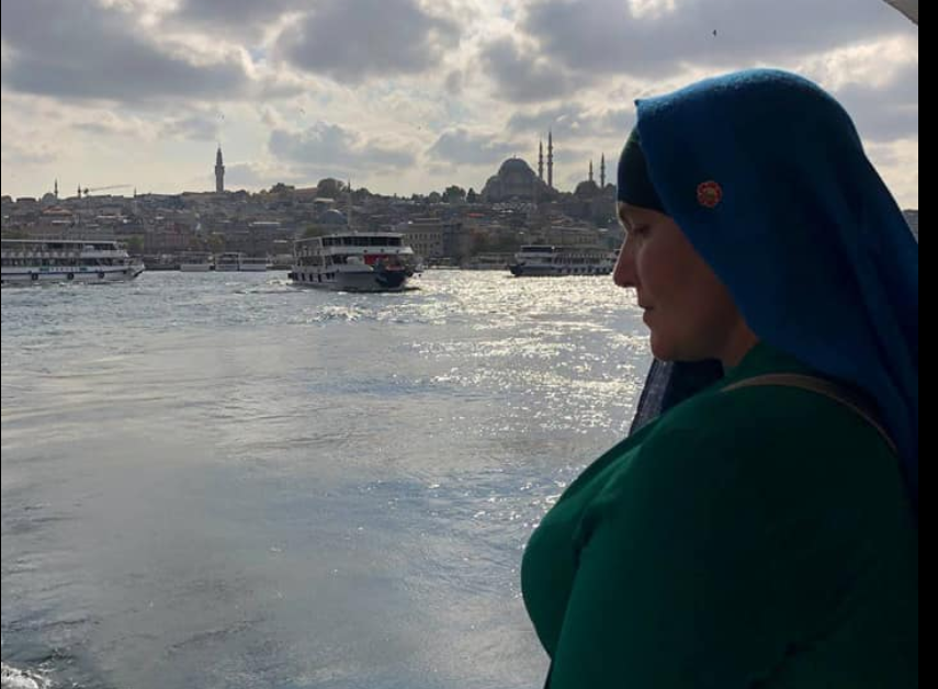 Надежда Савченко в Стамбуле