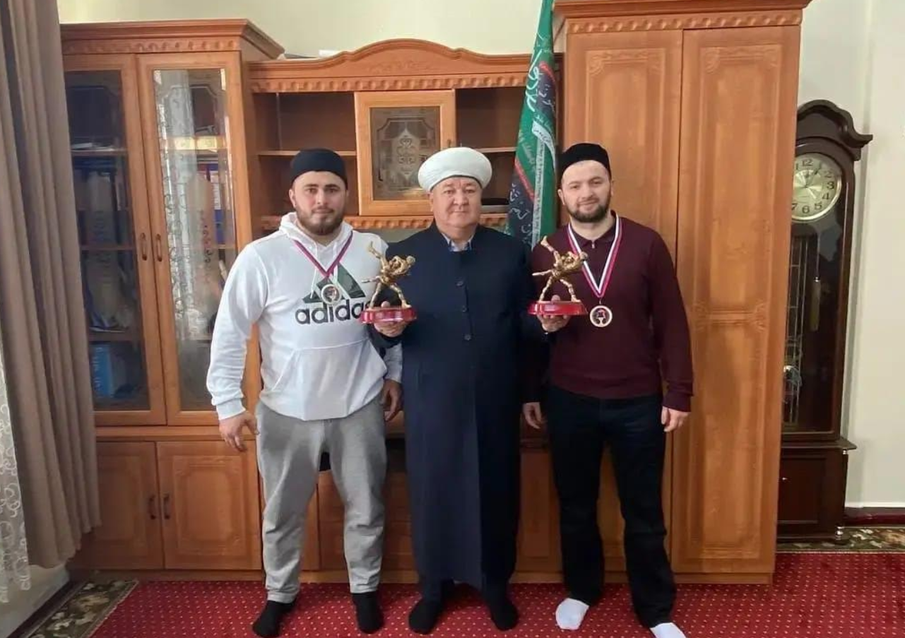 Муфтий с победителями