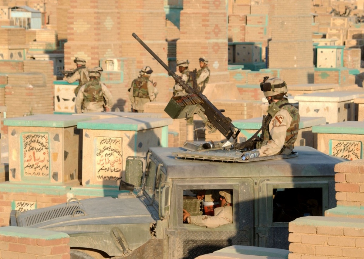 Солдаты США в Вади ас-Салам