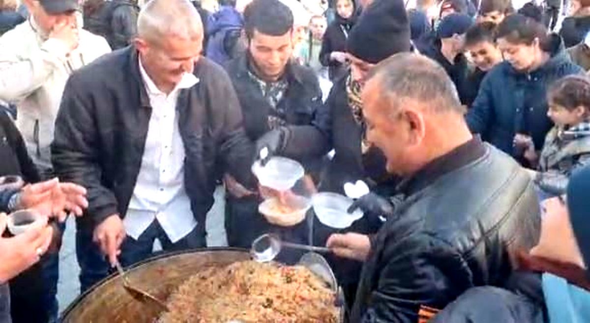 Плов в посёлке Чунский