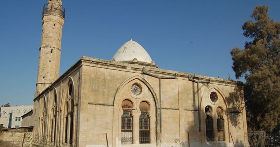 В исторической мечети в Бир ас-Саба