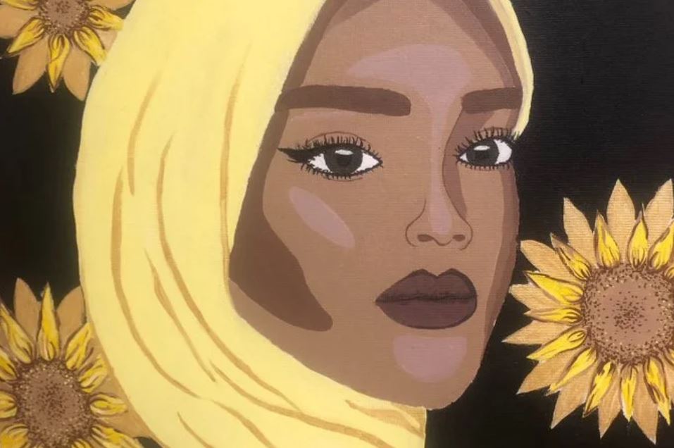 Картина «Мой хиджаб делает меня сильной»