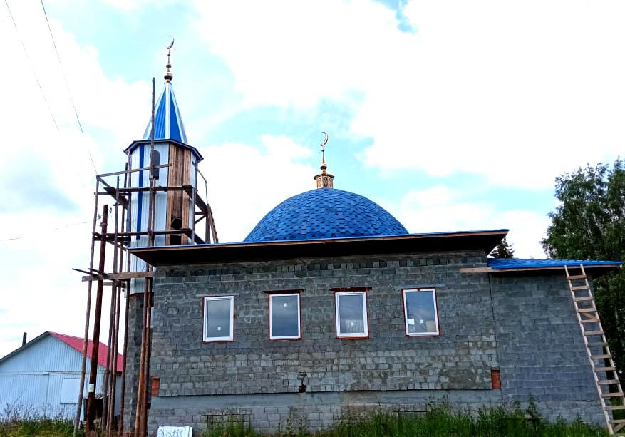Новая мечеть в Чаплыке строится на месте старой дореволюционной