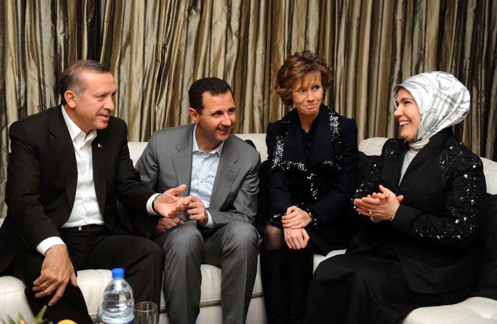 До войны в Сирии Эрдоган и Асад дружили семьями (архивное фото)