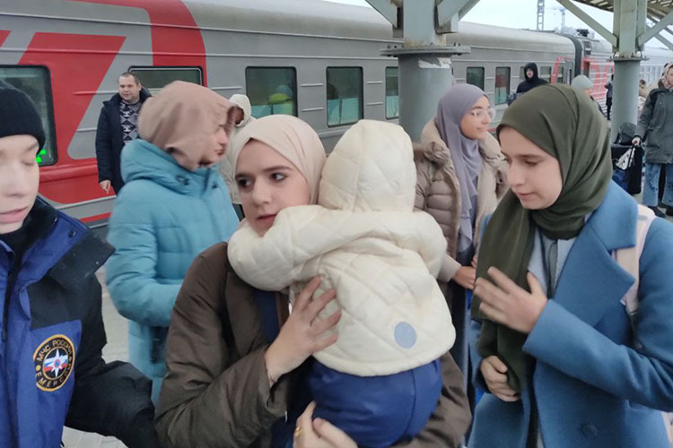 Россияне, эвакуированные из Газы в Казань