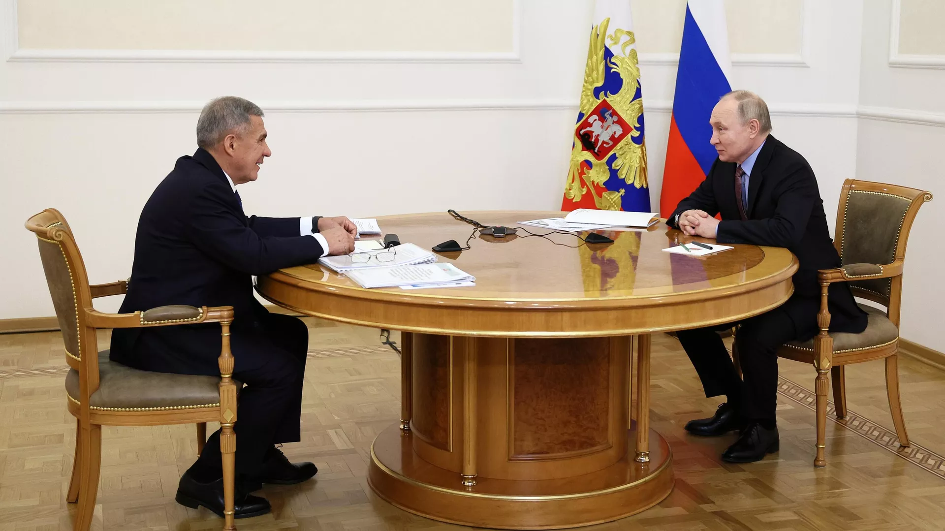 Путин на встрече с Миннихановым дал оценку 
