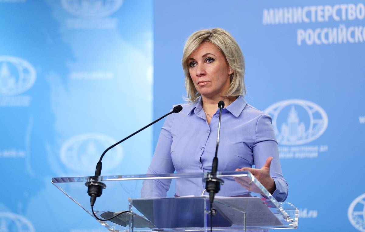 Мария Захарова прокомментировала обвинение Путина в организации пропалестинских протестов в США