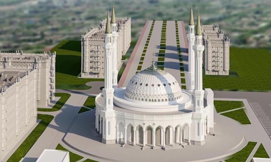 В районе им. Владимира Путина появится величественная мечеть