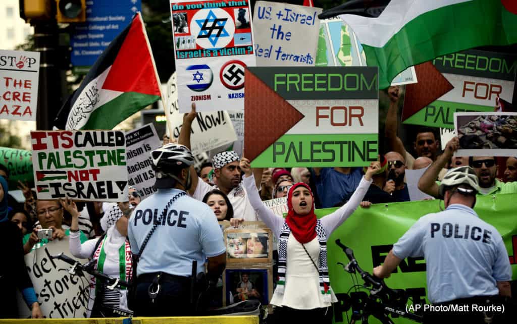 Аресты студентов и закрытие вузов не могут остановить акции в поддержку Палестины в США