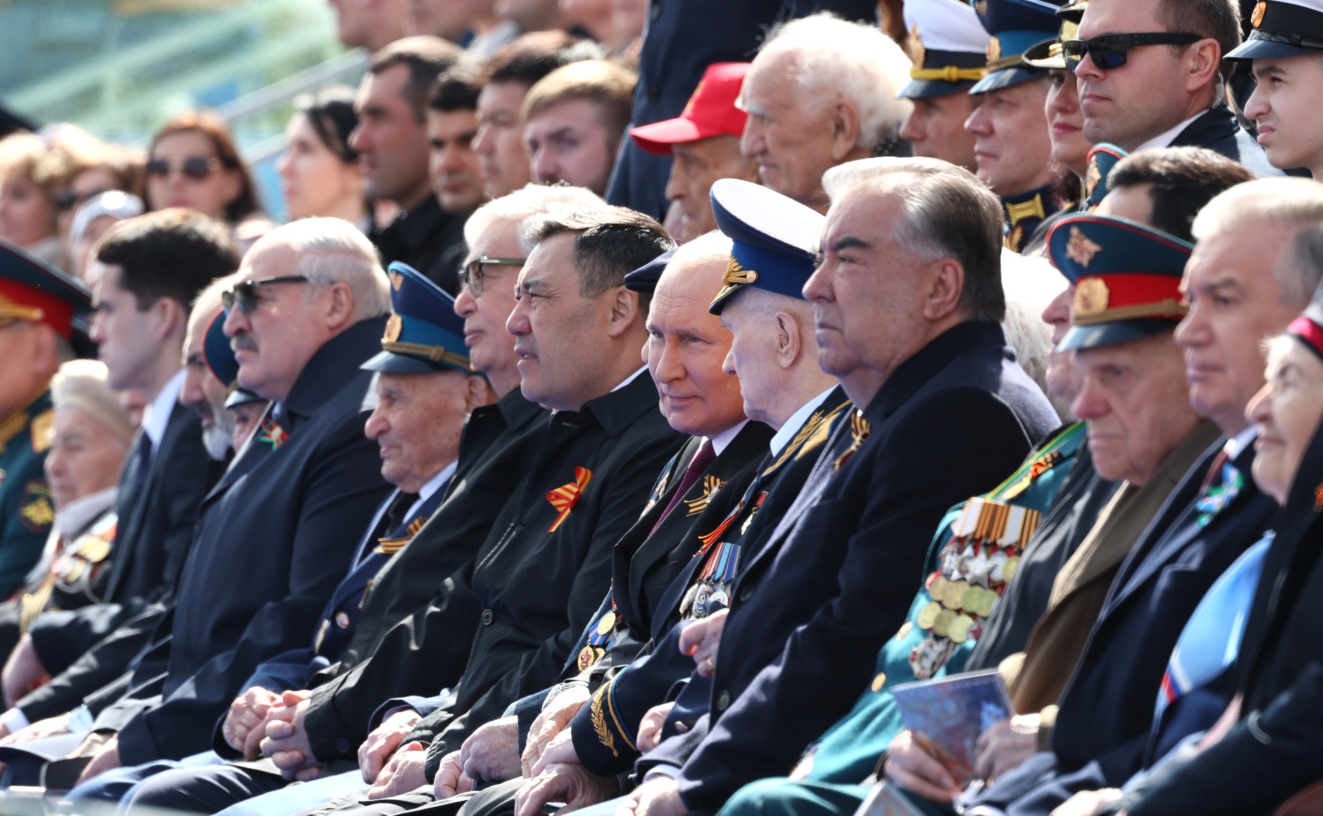 Президенты каких стран присутствуют на параде в честь Дня Победы