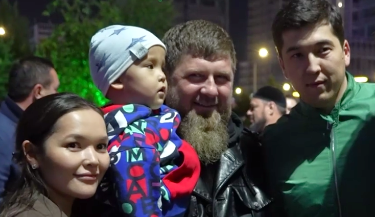 Кадыров произвел фурор на улицах Ташкента