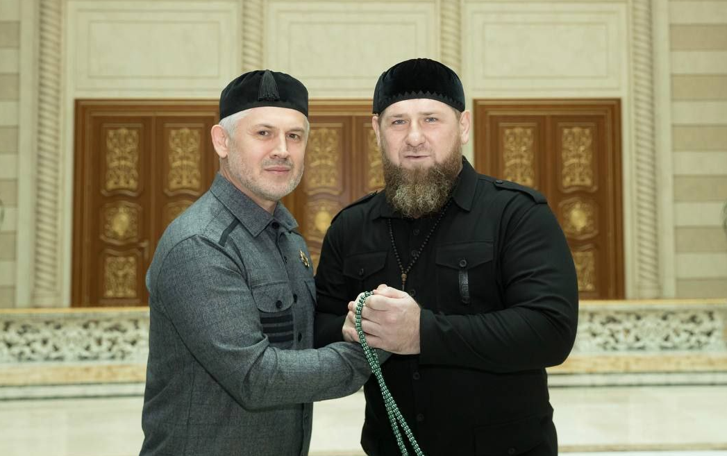 М.Хучиев и Р.Кадыров. Фото: «Грозный информ»
