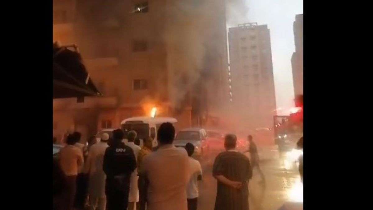 Страшный пожар в Кувейте унес десятки жизней