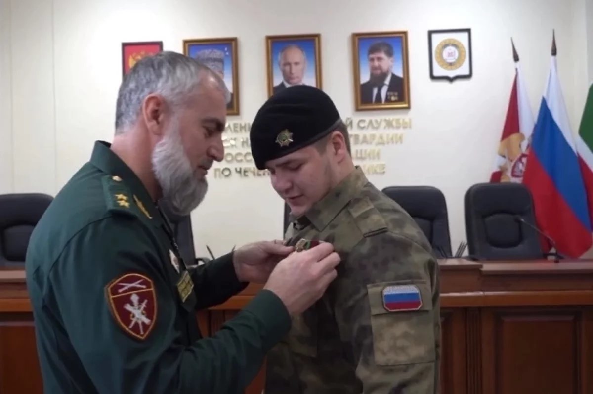 Телеграм -канал Росгвардии по Чеченской республике / Кадр из видео