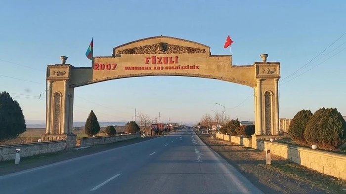 Въезд в Физули. Фото: соцсети
