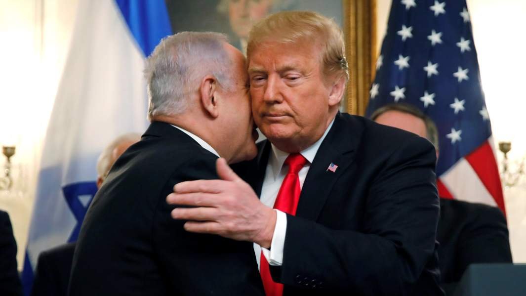 Нетаньяху и Трамп
