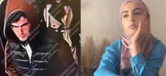 Фото пропавшей девочки и, предположительно, злоумышленника, с камеры видео-наблюдения, фото Mash Gor