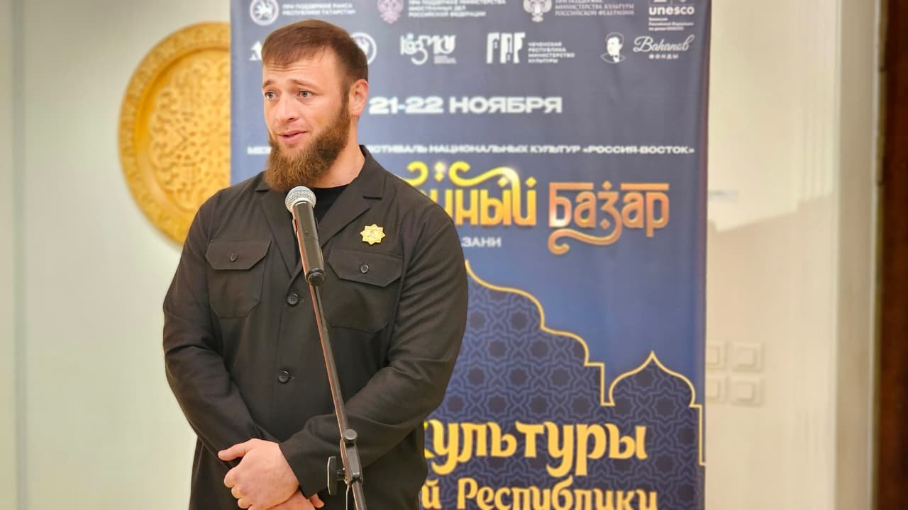 Министр культуры ЧР Иса Ибрагимов