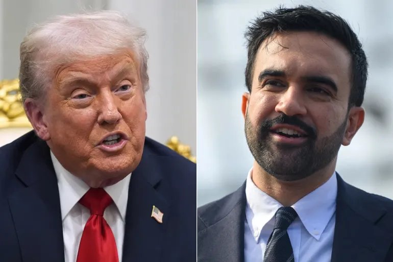 Дональд Трамп и Зохран Мамдани