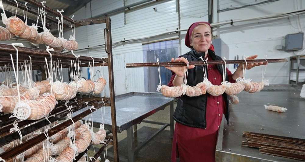 Работа Аргунского мясокомбината в Чечне, фото Российская газета