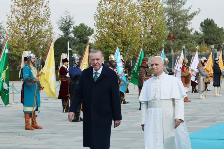 Эрдоган и Лев 16