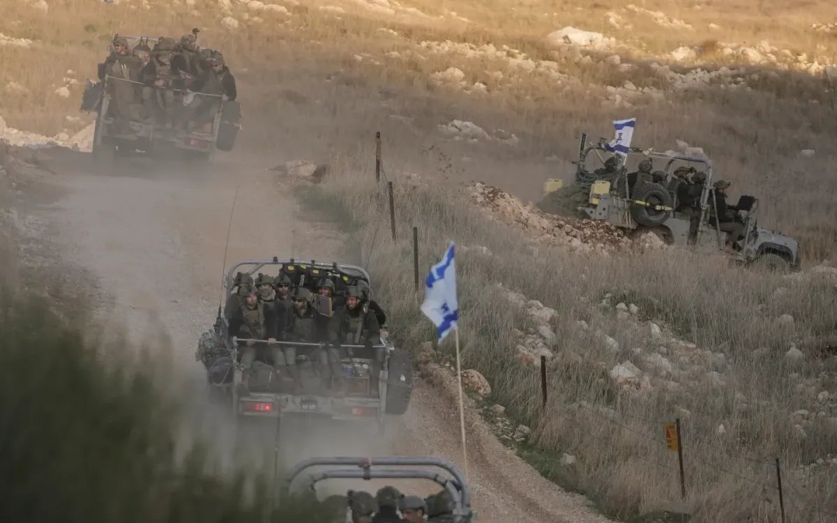 Израильские военные в Сирии, фото АР